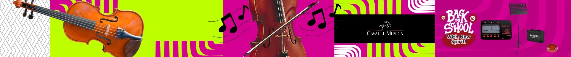 VIOLINI E VIOLONCELLI BACK TO SCHOOL