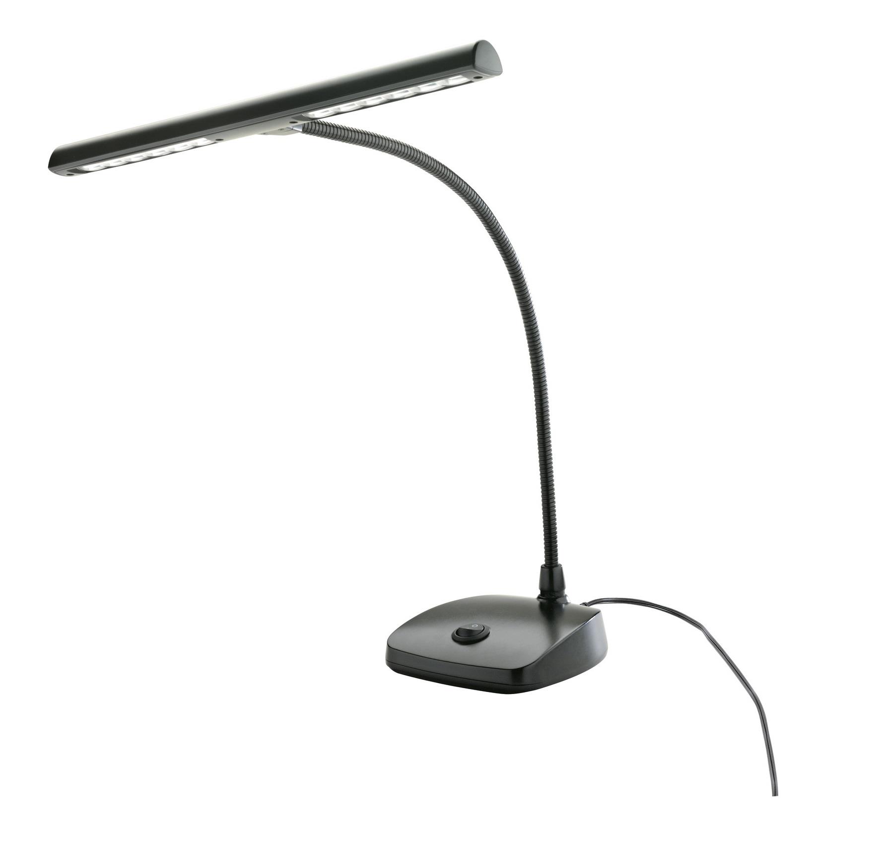 Lampada Per Pianoforte In Acciaio Colore Nero - La Stanza Della Musica - Foto 2