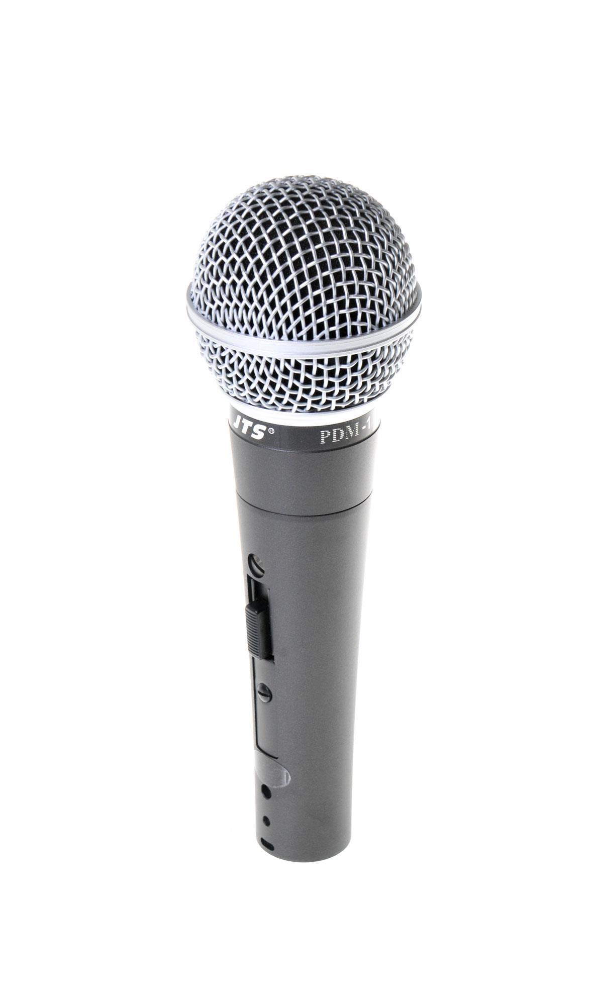 Microfono Professionale Dinamico Unidirezionale Alta qualita per Voce JTS PDM-3 Nero