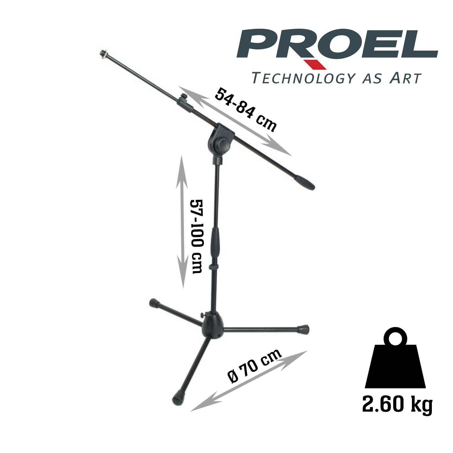 asta microfono proel