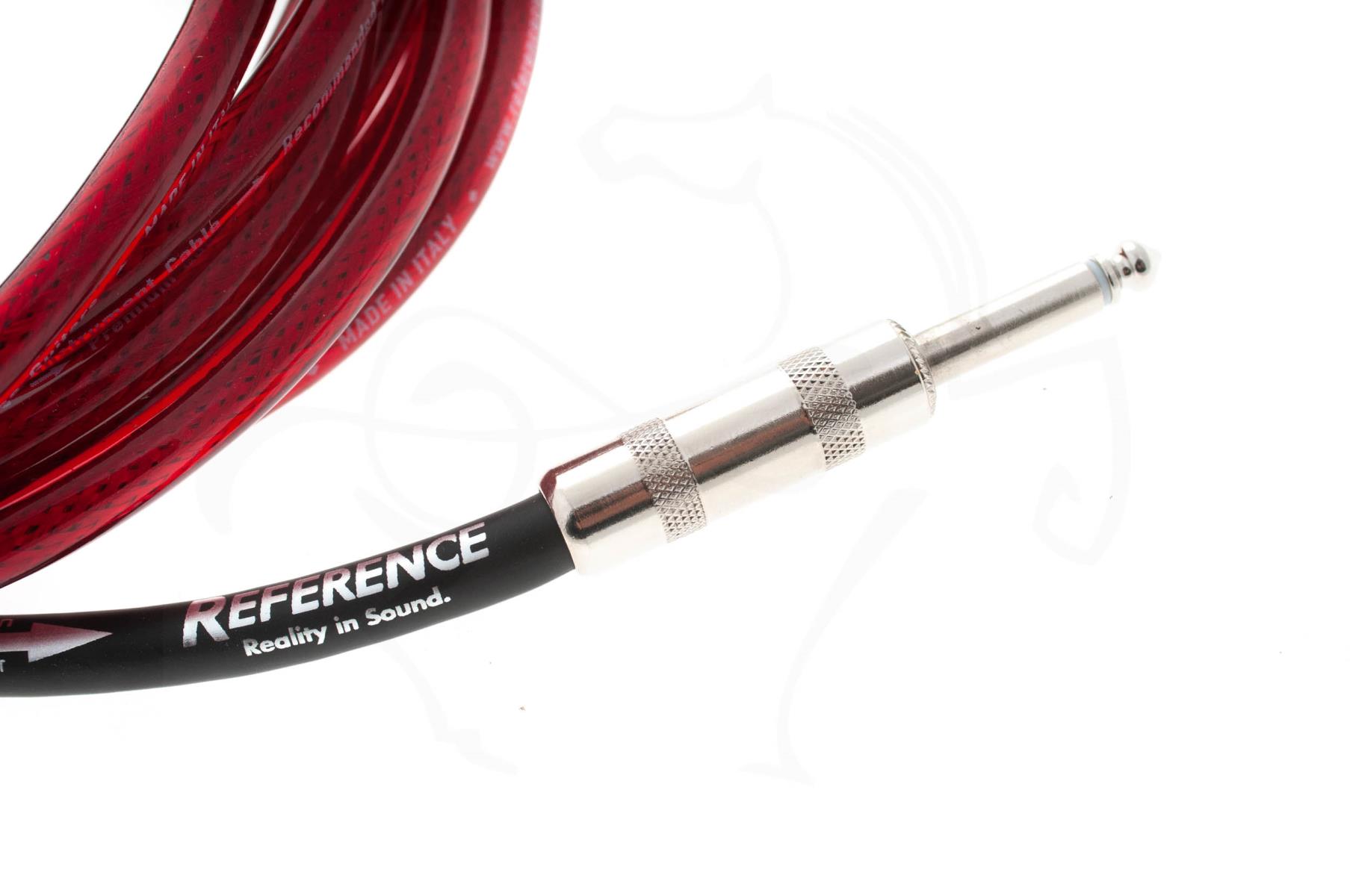 Reference Cables RIC-S01 R ロック用 赤 ストレート-L字 3m
