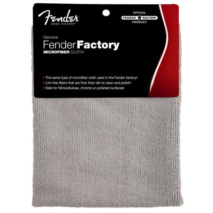 Panno pulizia corpo chitarra Fender Factory Microfiber Cloth main product photo
