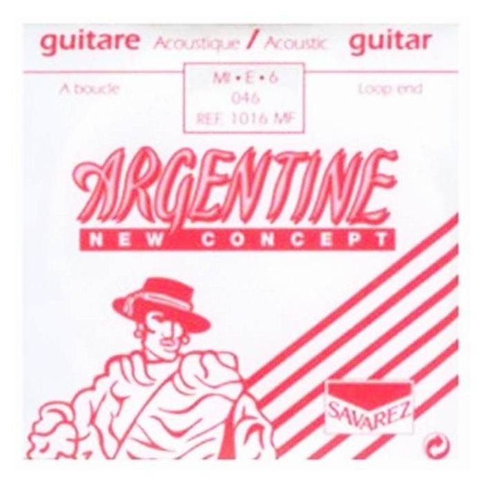 Corda Acustica Savarez 1016MF Argentine 046 MI-6 loop end  main product photo