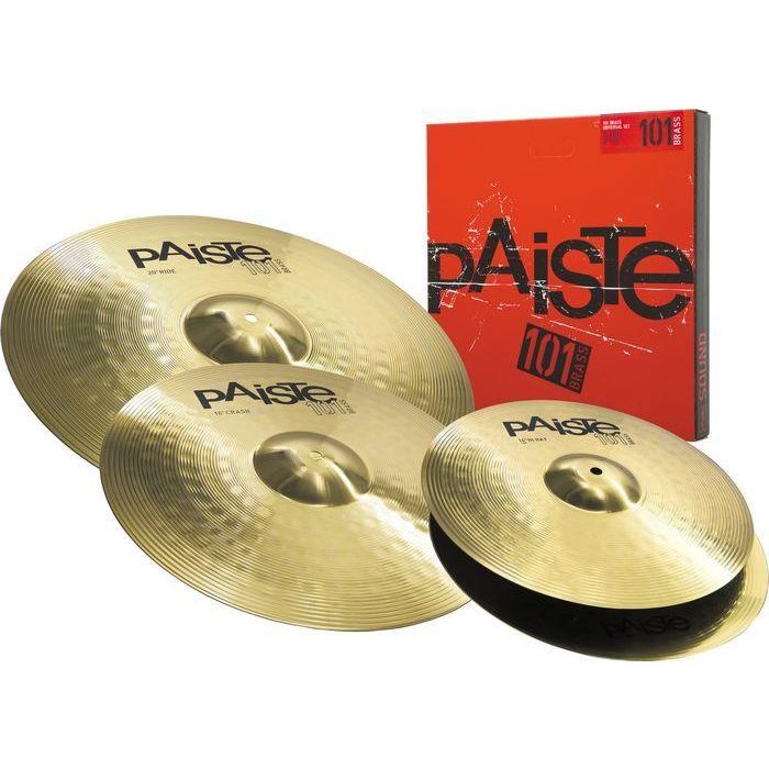 Paiste 101 Set Universal HH14"/Crash16"/Ride 20" main product photo