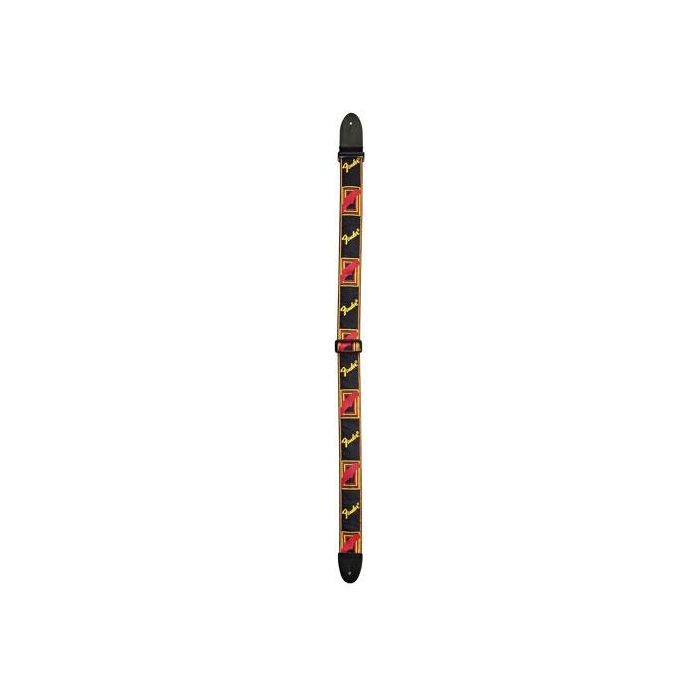Tracolla Fender Monogrammed 5 cm black yellow red main product photo