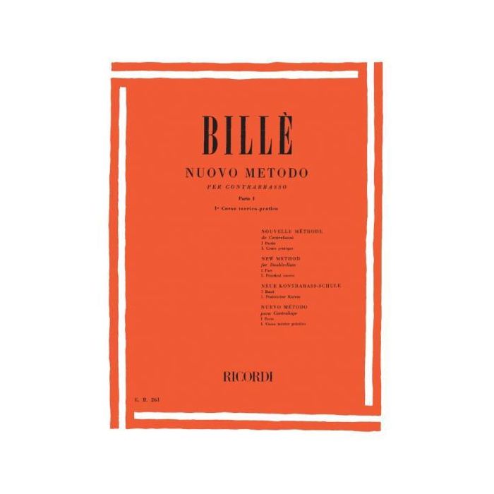 Bille' Nuovo metodo Parte 1 3°Corso Teor /Prat main product photo