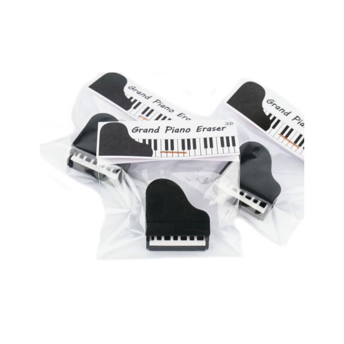 Gomma forma di pianoforte a coda 3D 3.0x3.0x1 cm Agifty main product photo