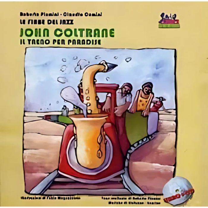 C.Comini R.Piumini John Coltrane: Il treno per Paradise con cd main product photo