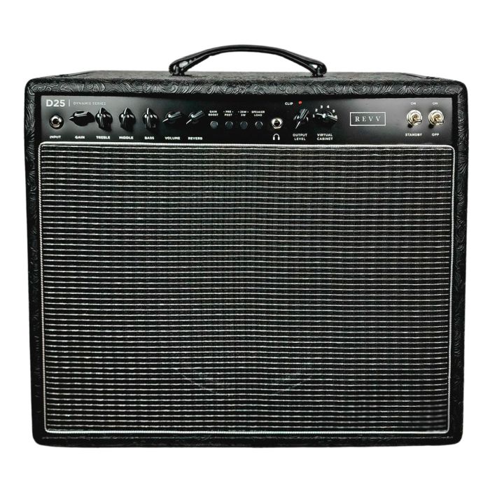 Revv D25 Exclusive Black Western Tolex main product photo
