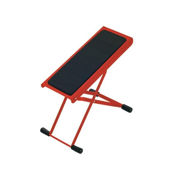 Poggiapiede chitarra K&M 14670 regolabile red main product photo