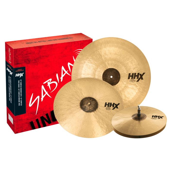 Sabian HHX Complex Performance Set HH15/C19/R22" main product photo