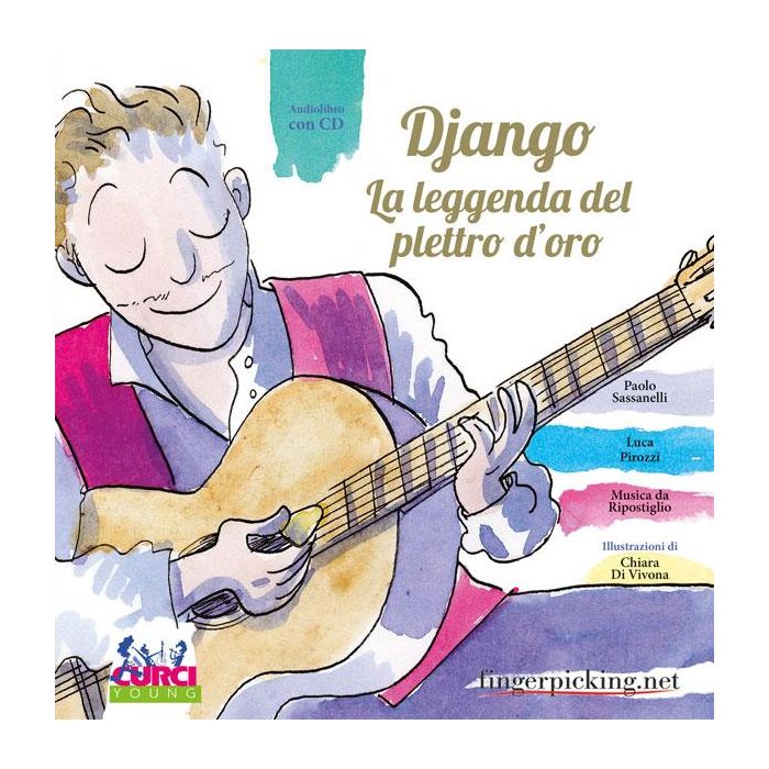 P.Sassanelli Django La leggenda del plettro d'oro con Cd main product photo