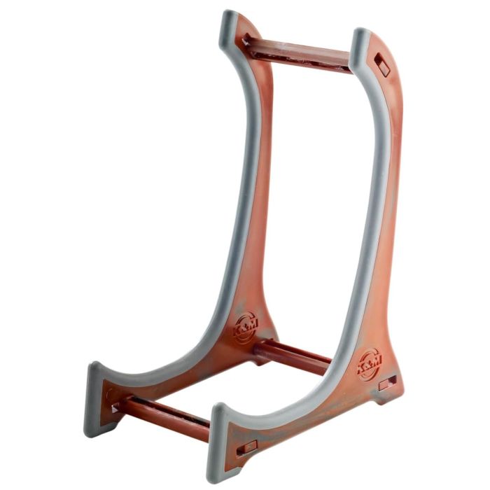 Supporto Violino/Ukulele K&M da terra effetto legno main product photo