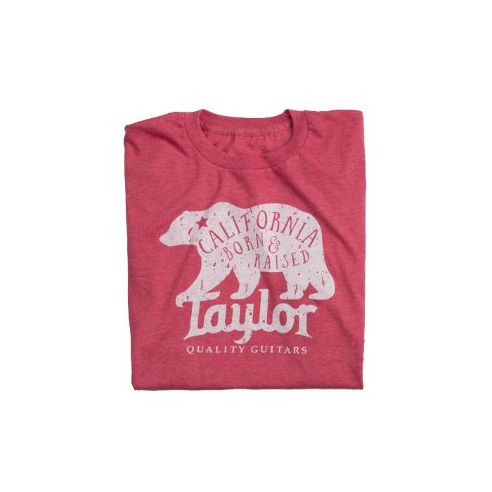 T-Shirt Taylor California Bear Heather Red L main product photo
