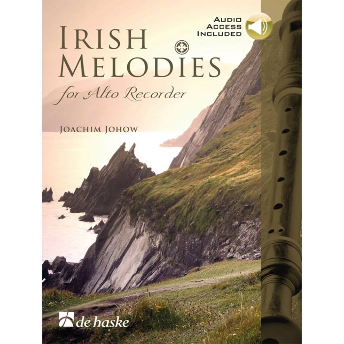 Irish Melodies for alto Recorder Autore Joachim Johow Book-Audio-Online main product photo