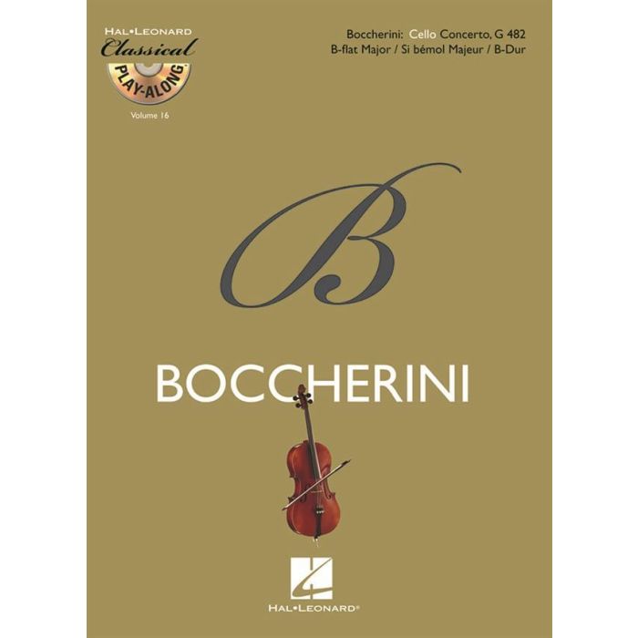 L.Boccherini Concerto in Sib maggiore G 482 per violoncello con cd main product photo