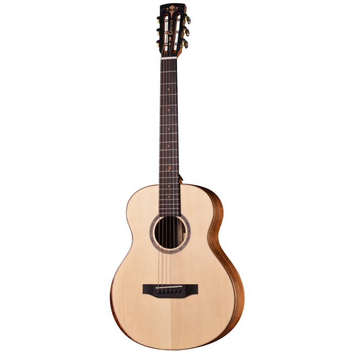 Chitarra acustica elettrificata Crafter MINO/KOA con borsa main product photo