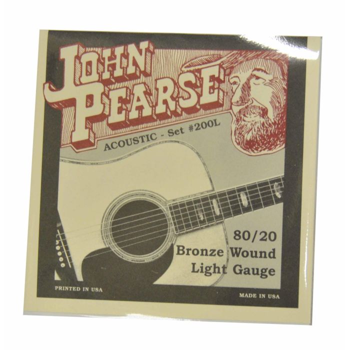 Corde John Pearse 200L chitarra acustica bell bronze 012-53 main product photo