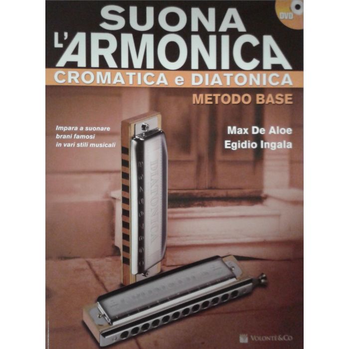 M.De E.Aloe Ingala Suona l'Armonica Cromatica e Diatonica con Dvd main product photo