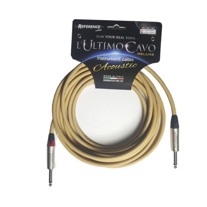 Cavo Jack/Jack 4,5 mt Reference beige per chitarra acustica main product photo