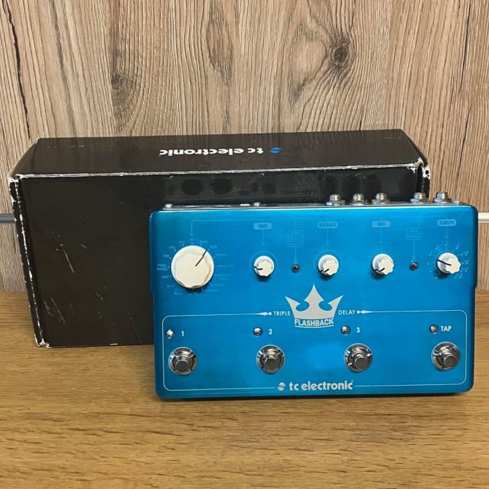 PEDALE PER CHITARRA TC ELECTRONIC FLASHBACK TRIPLE DELAY USATO main product photo