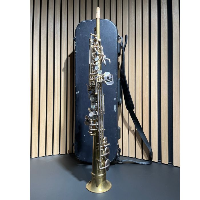SAX SOPRANO BORGANI VINTAGE N.OBS107 CON CUSTODIA USATO main product photo
