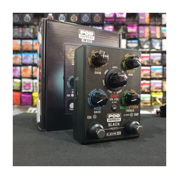 MULTIEFFETTO LINE6 POD EXPRESS BLACK USATO main product photo