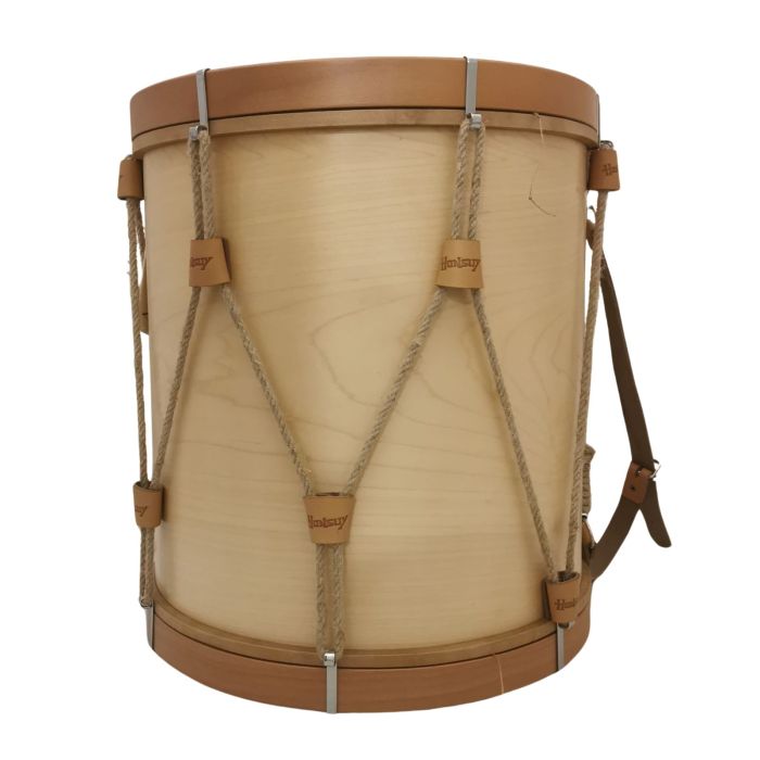 Tamburo da parata Honsuy 40,5x44cm light brown con tracolla e battente main product photo