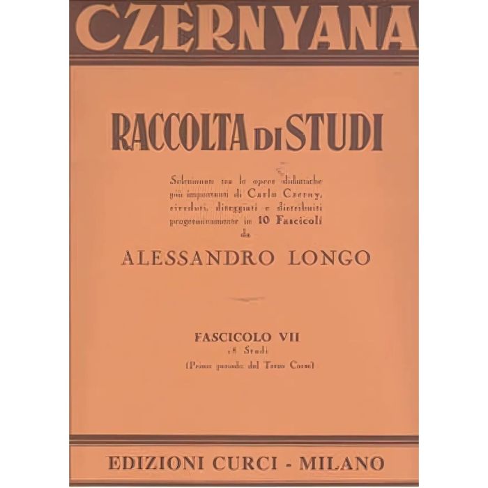 Czerny Czernyana fascicolo 7 main product photo