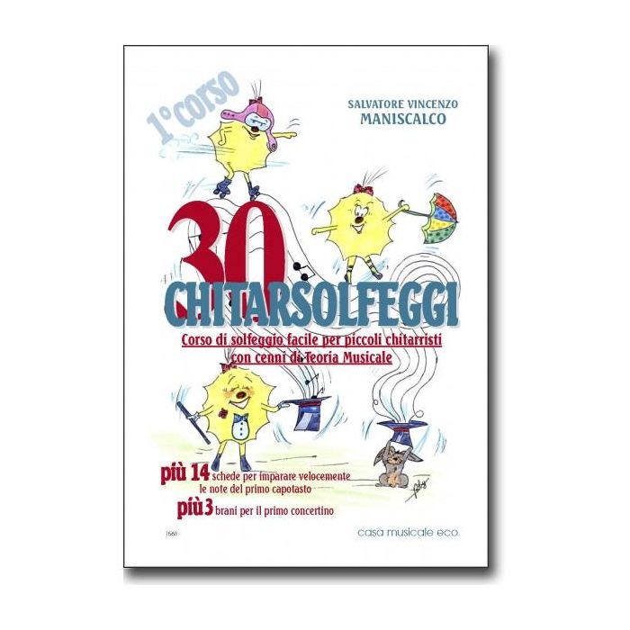 Maniscalco 30 chitarra solfeggi  main product photo