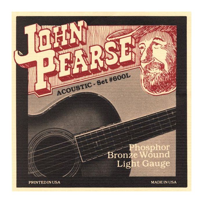 Corde John Pearse 600L Phosfhor Bronze 0 12-053 main product photo