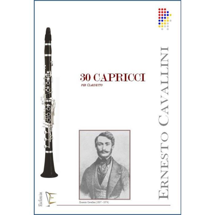 E.Cavallini 30 Capricci per Clarinetto main product photo