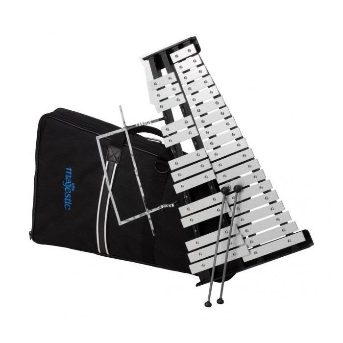 Glockenspiel Majestic 32 note con borsa, bacchette e leggio main product photo
