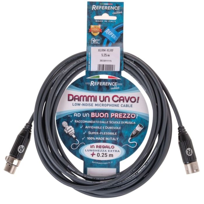 Cavo XLR/XLR 5,25 mt Reference Dammi un cavo! main product photo