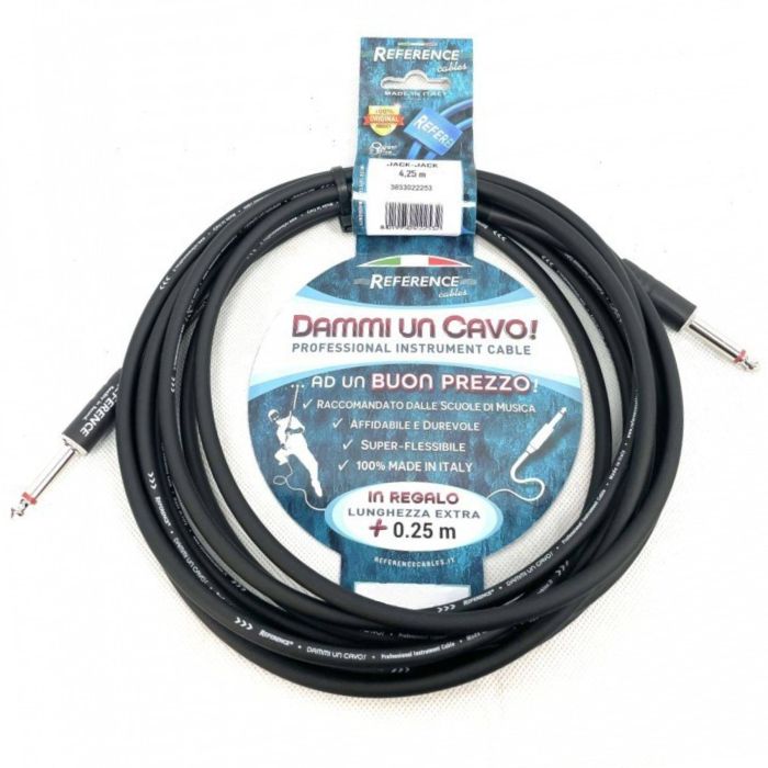 Cavo Jack/Jack 4,25 mt Reference Dammi un cavo! black main product photo