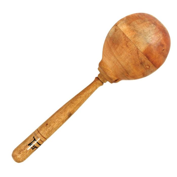 Maracas Terre' legno mogano 22cm singola main product photo