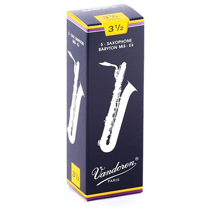 Ance Sax Baritono n.3.5 Vandoren Traditional 5pz SR2435 main product photo