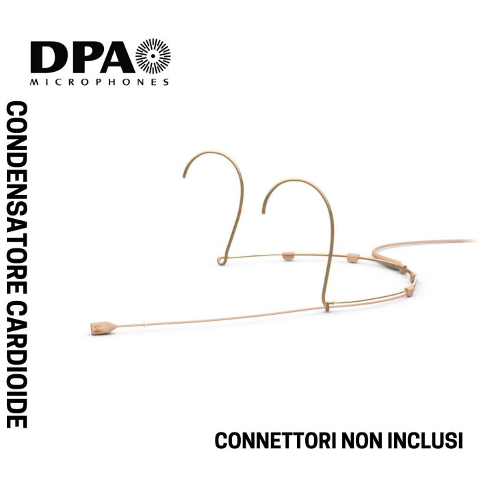 Microfono archetto DPA 4088-DL-A-F00-LH color carne main product photo
