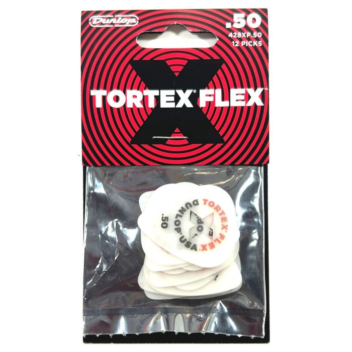 Dunlop 428XP.50 Blister plettri Tortex Flex X 12pz 0,50mm main product photo