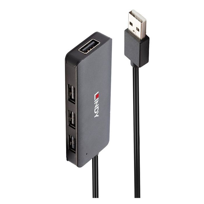 Hub Lindy USB 2.0 4 porte main product photo