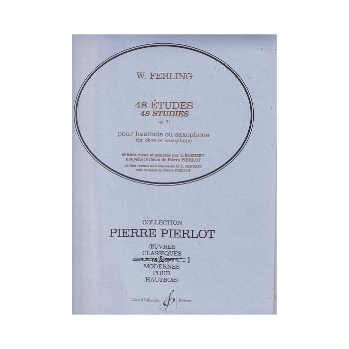 F.W.Ferling 48 Studi Op.31 per Oboe e Sax main product photo
