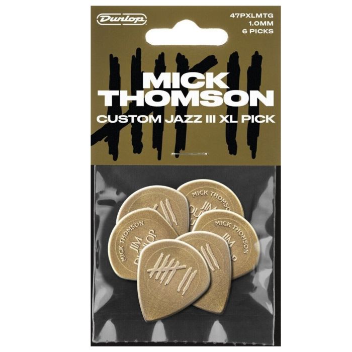 Dunlop 47PXLMTG Mick Thomson Blister plettri 6pz main product photo