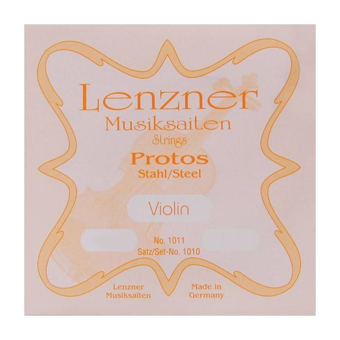 Corde Violino 1/8 Lenzner 1010 Protos Alluminio piatto main product photo