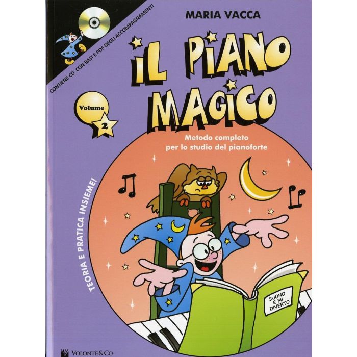 M.Vacca Piano Magico Vol.2 con cd main product photo