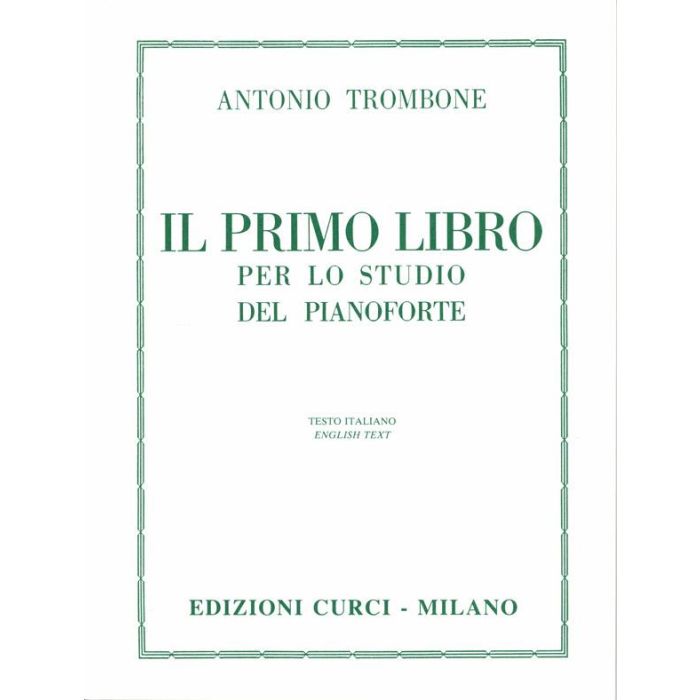 Trombone Il primo libro per lo Studio de l pianoforte main product photo