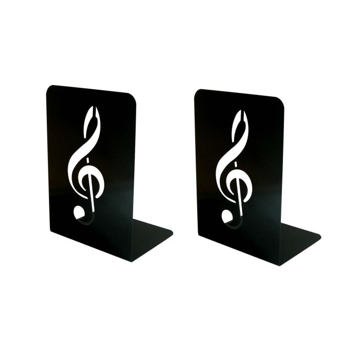 Fermalibri Musikboutique chiave di violino in metallo, nero main product photo