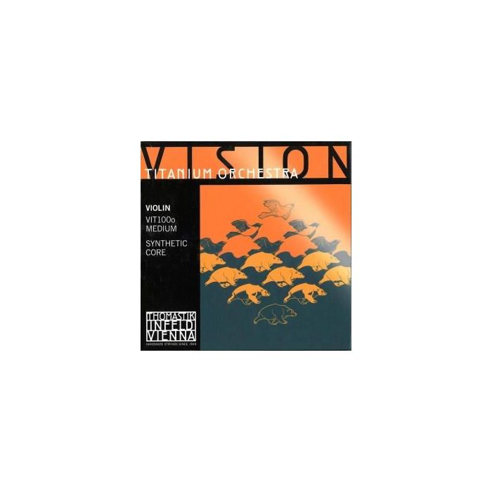 Corde Violino 4/4 Thomastik Vision Titanium VIT100 O Orchestra Medium main product photo