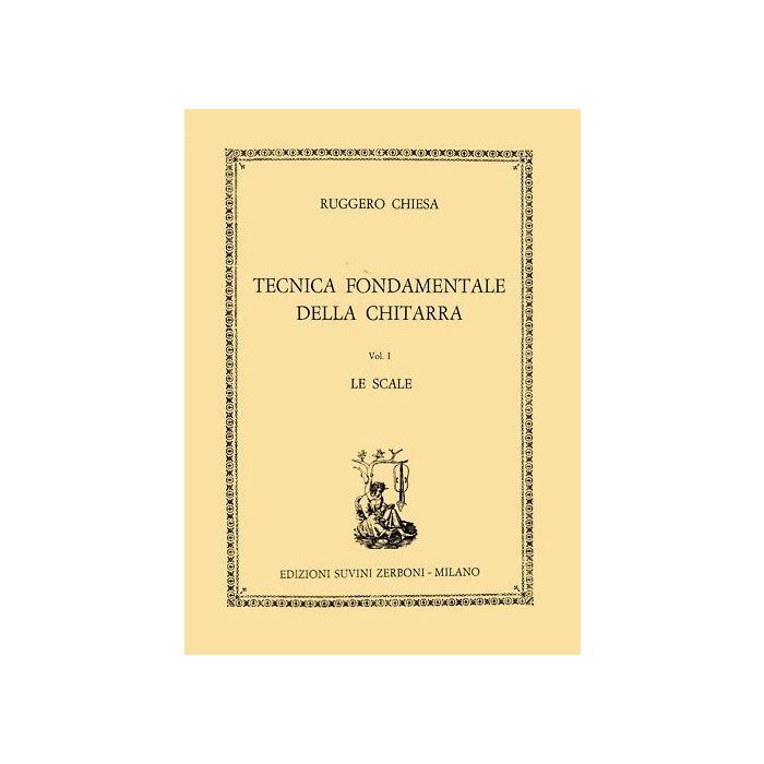 Chiesa Tecnica Fondamentale della Chitar ra 1 Le scale main product photo