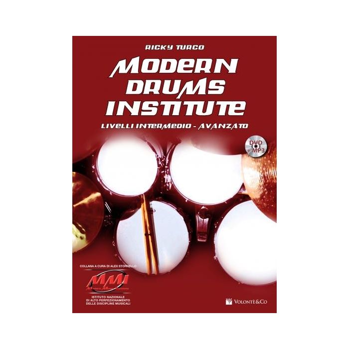 R.Turco Modern Drums Institute Avanzato con Dvd main product photo