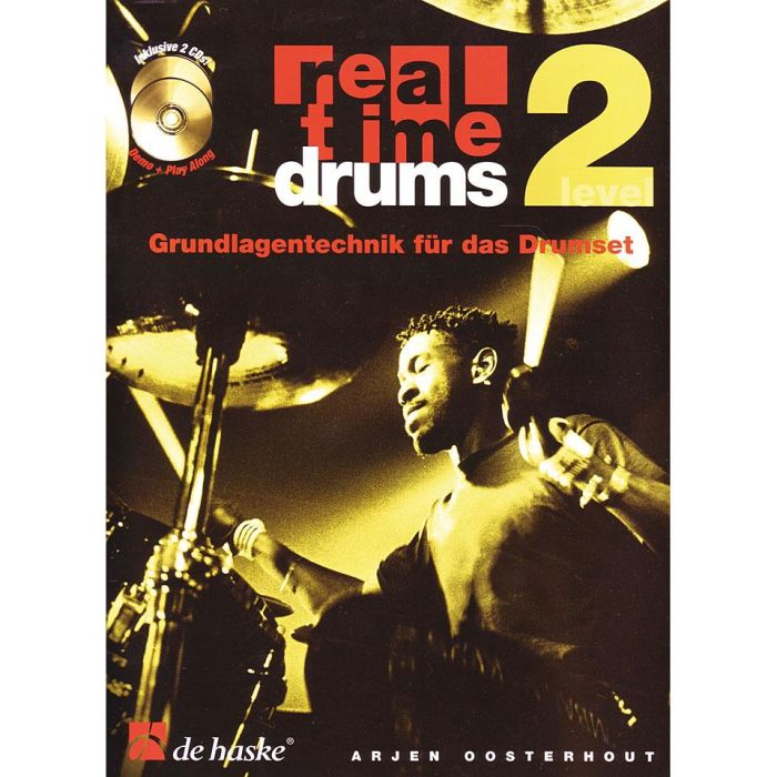 A.Oosterhout Real Time Drums Metodo batteria Vol.2 con CD main product photo